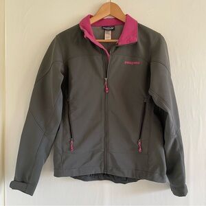 Patagonia Gray/Pink Polartec Jacket Size S